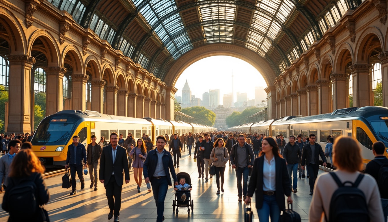 discover the vibrant world of train travel in buenos aires, where modern stations meet rich history. explore the city's extensive rail network, learn about its iconic terminals, and uncover tips for navigating this essential mode of transport in argentina's bustling capital.